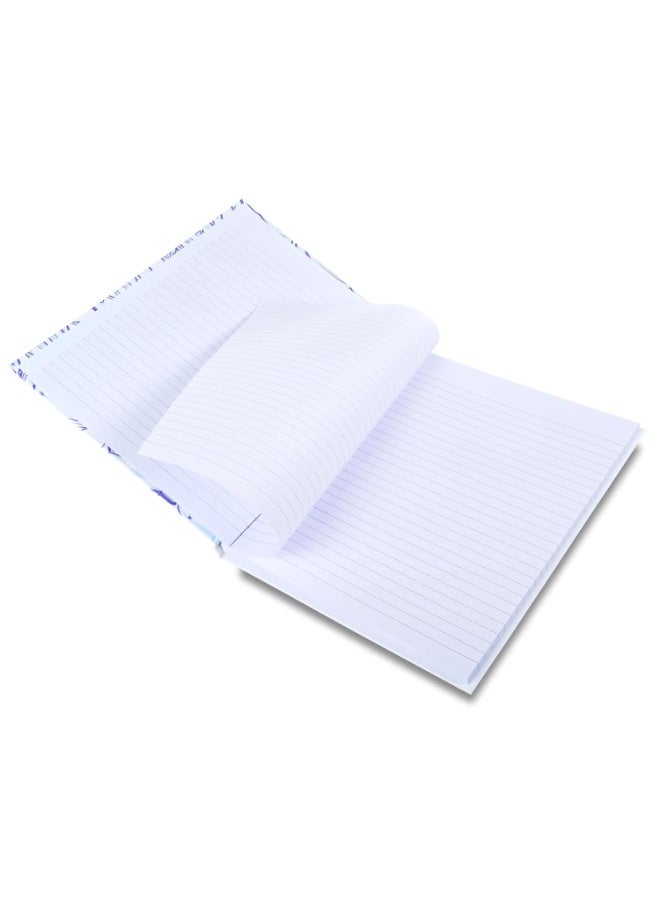 FIS® Hard Cover Notebook, Size 10"X8" Inches(254x203.2mm), 96 Sheets, 192 Pages, Single Line Ruling, White Paper, Packet of 5 Pieces, Dolphin Cover Design 2-FSNBHC1896-DOL2 - Image 3